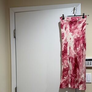 Elegant Red and White girls Skirt